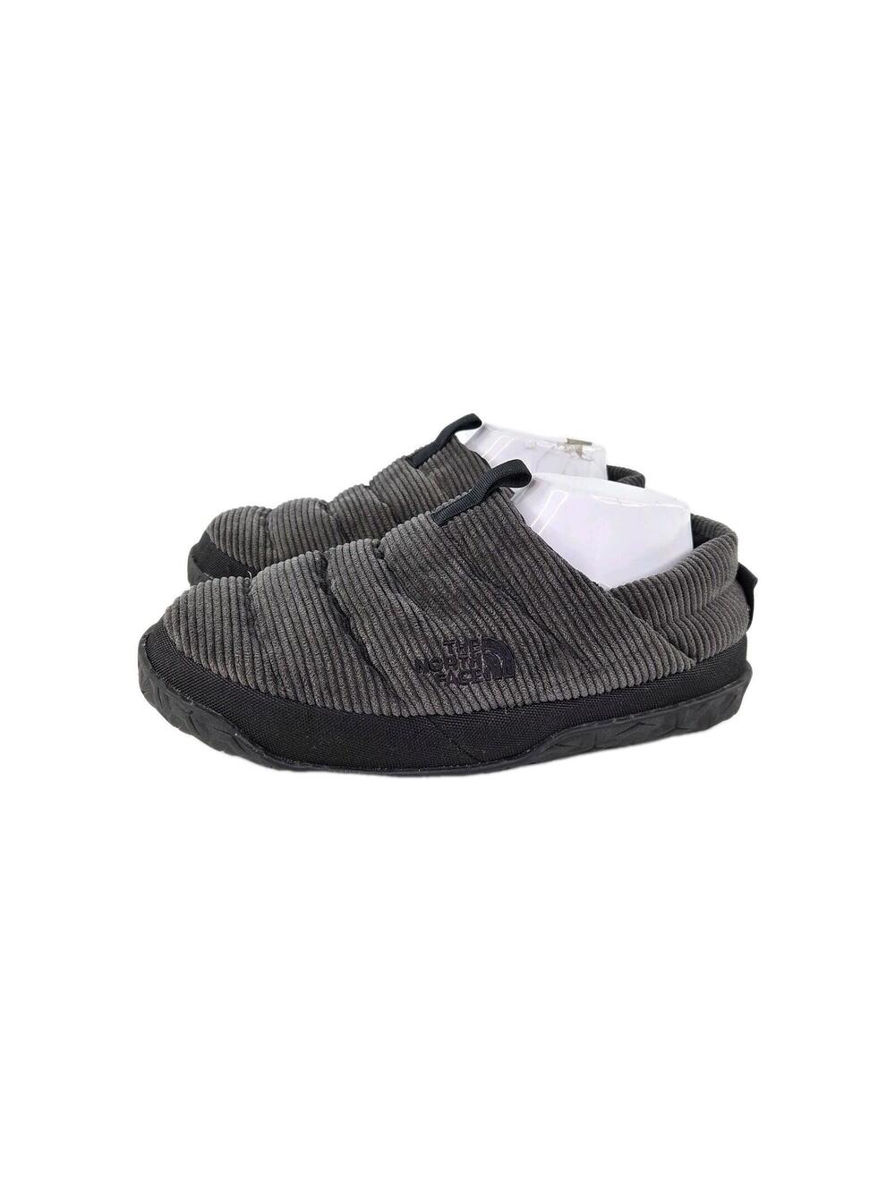The North Face Women's Nuptse Corduroy Mule Slippers US 8 Gray 75% Goose Down